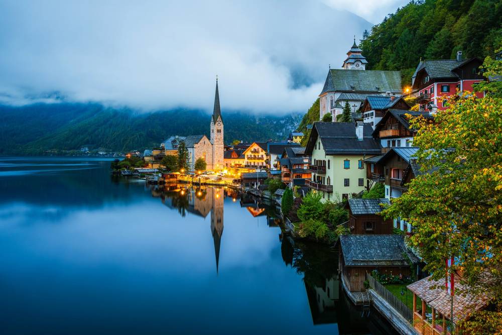 Hallstatt am Abend