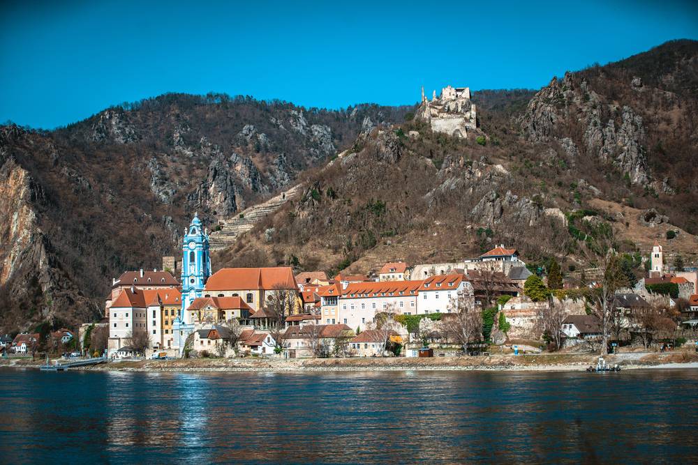 Dürnstein in der Wachau, an der Donau
